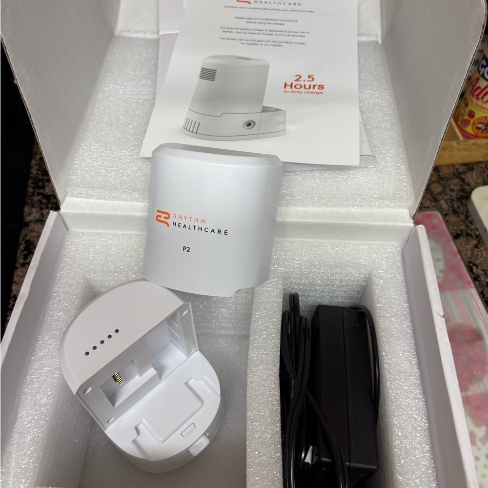 External Battery Charger for P2, P2-E6 & P2-E7 Series Oxygen Concentrators - Picture 6 of 6